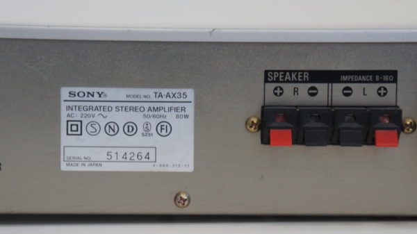 SONY Ta-ax35 - immagine 5