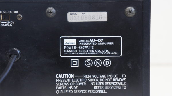 SANSUI AU-D7 - immagine 6